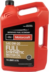 Motorcraft SAE 0W 20 Motor Oil