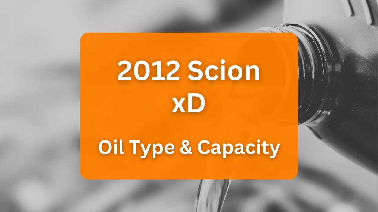 Oil Requirements and Guide, Oil Capacity, Oil Type/Viscosity, and Oil Filter.