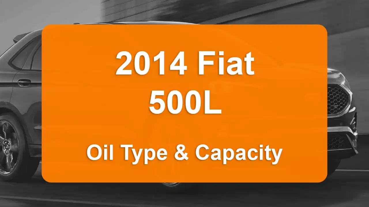 Oil Requirements and Guide - Oil Capacity: 4 quarts - Oil Type/Viscosity: SAE 5W-40 - Oil Filter: .