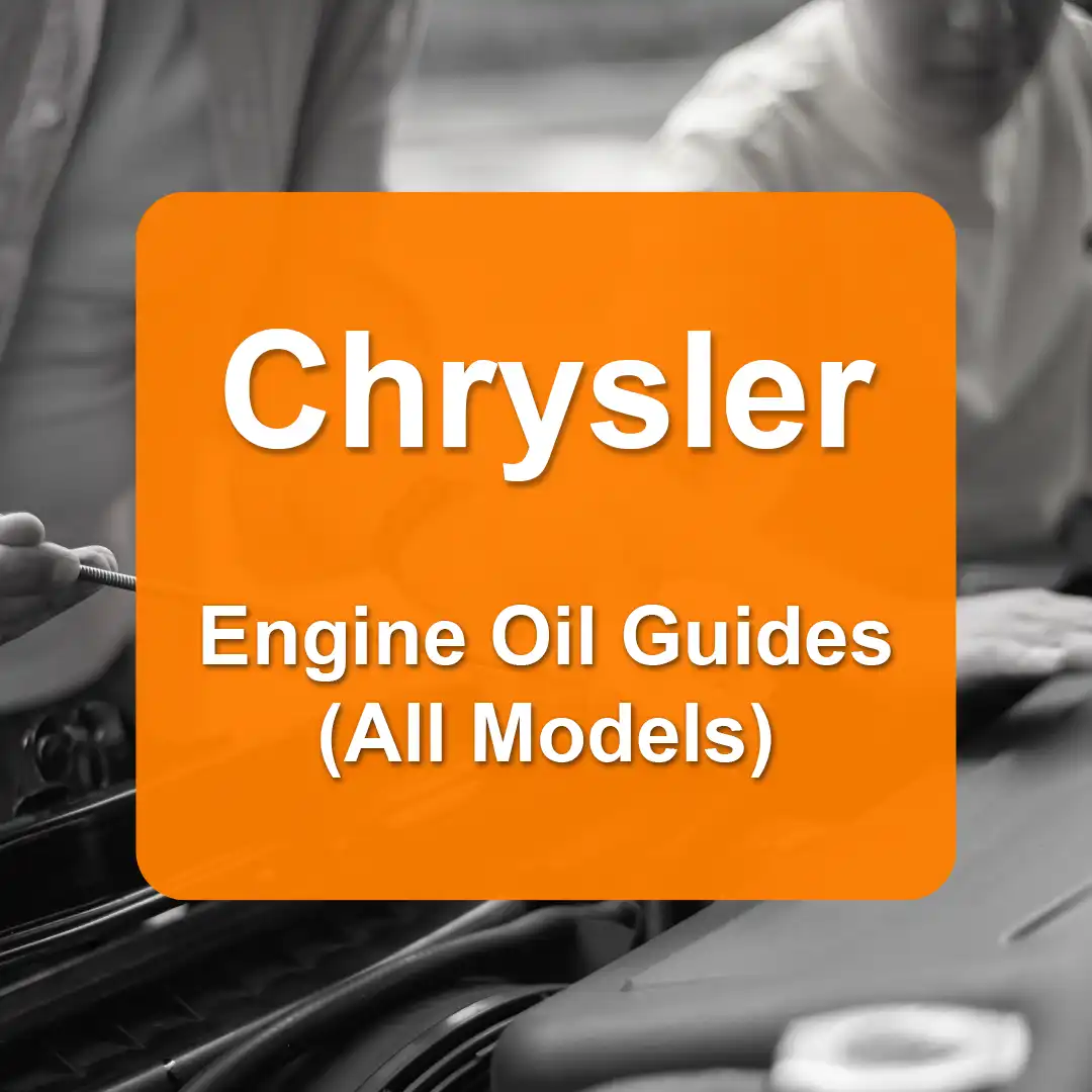 Chrysler Engine Oil Capacities and Oil Types (All Models)