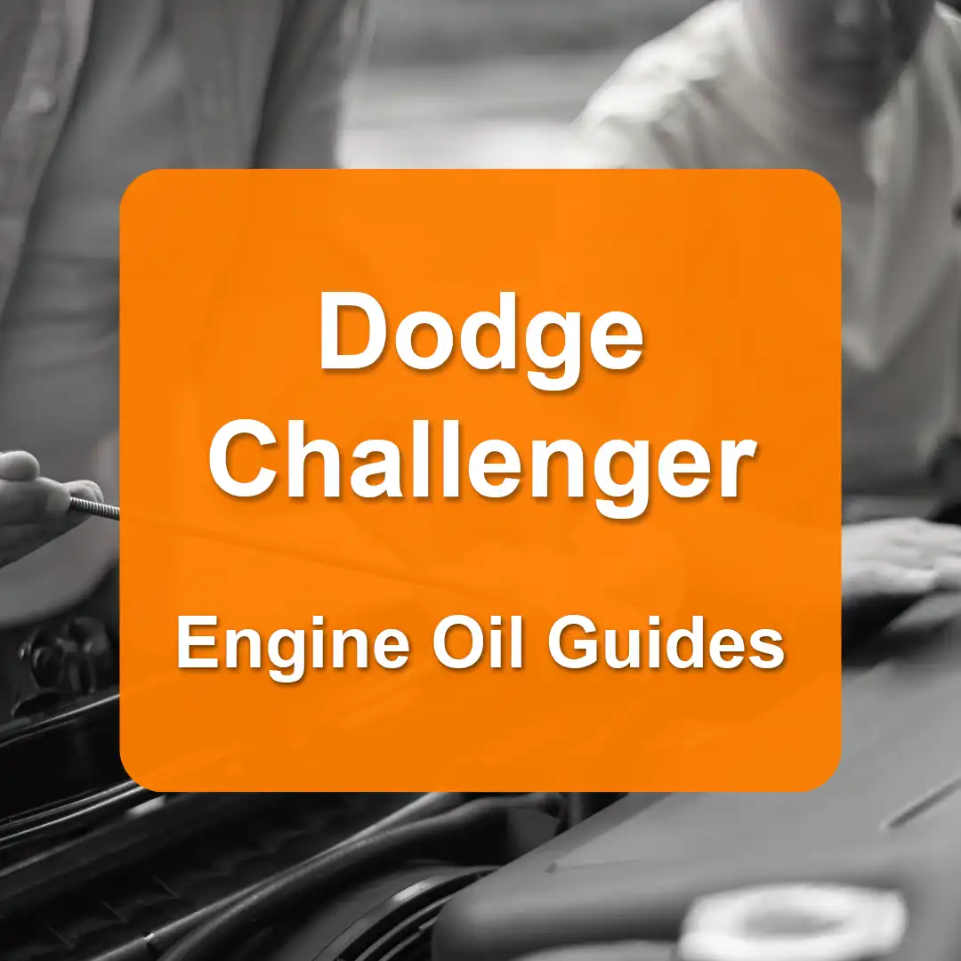 Dodge Challenger Engine Oil Capacities and Oil Types (All Years)