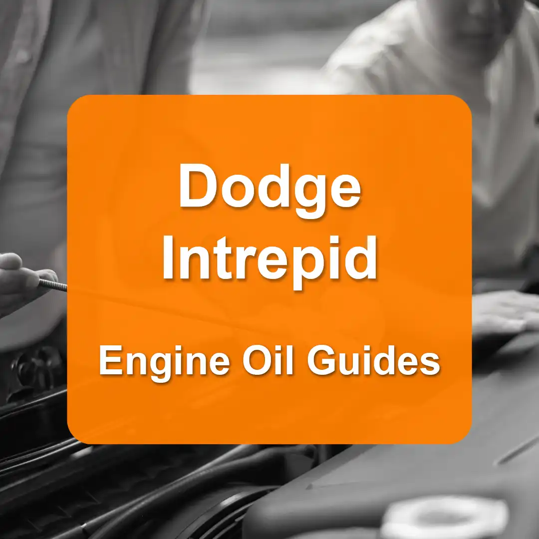 Dodge Intrepid Engine Oil Capacities and Oil Types (All Years)