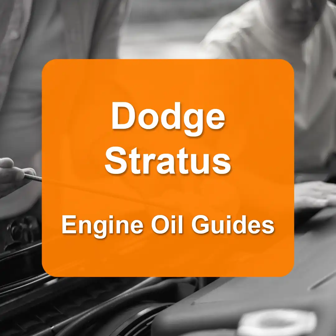 Dodge Stratus Engine Oil Capacities and Oil Types (All Years)